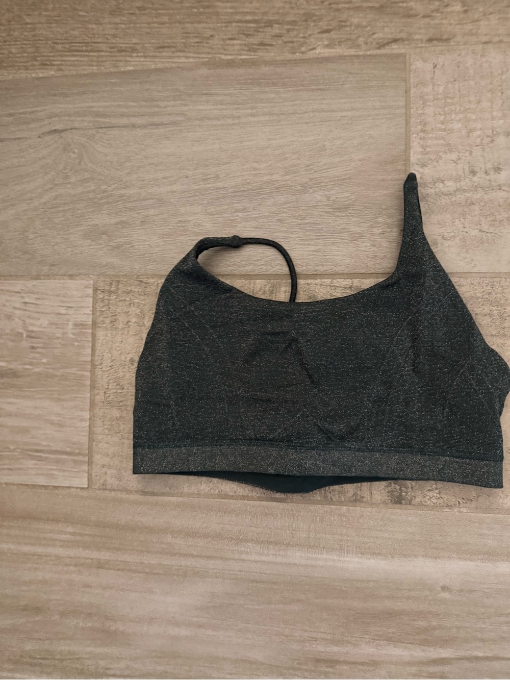 Fabletics sparkly green bra